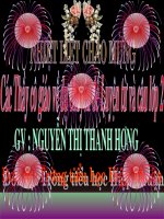 LT- C lop 2: mau cau: Ai la gi?