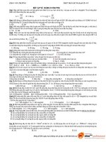 BAI TAP DONG CO 3 PHA CHO HS ON THI DAI HOC