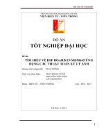 Thuật toán xử lý ảnh trên kit DSP