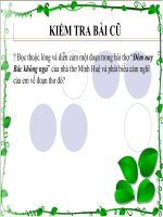 Văn bản: Lượm- Tố Hữu