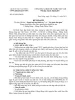 KẾ HOẠCH Tổ chức Hội thi “ Người nội trợ khéo tay” và “ Trò chơi dân gian”