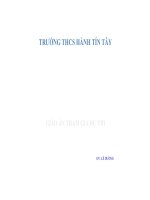 Bài tính chất tia phân giác của một góc