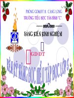 SKKN Kỹ năng đọc hiểu tập đọc 5