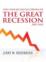rosenberg - the concise encyclopedia of the great recession, 2007-2000 (2010)