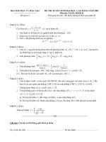 ĐỀ THI KHỐI B.1