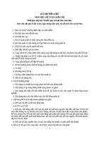 Bài tập điều kiện môn kế toán quản trị