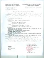 Số 21 V/v HD thi olympic tiếng anh cấp Tp năm 2011- 2012