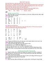 BT phần tính chất của Oxi+Sự OXH+OXIT