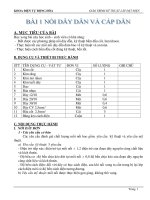 Giáo trình lắp đặt điện