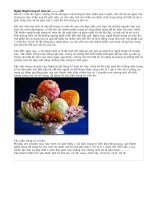 Nghệ thuật trang trí món ăn