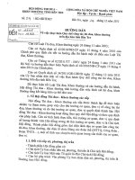 Hướng dẫn số 54 Về việc thực hiện quy chế công tác thi đua, khen thưởng trên địa bàn tỉnh Bến Tre