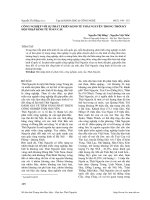 Công nghiệp với sự phát triển kinh tế Thái Nguyên