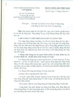 Hướng dẫn 141 về quy định chế độ đảng phí