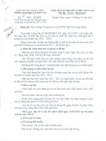 KẾ HOẠCH THI HS GIỎI NĂM 2012