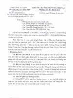 Hướng dẫn thi máy tính cầm tay năm 2011-2012