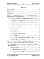 hoàn thiện công tác lập kế hoạch kiểm toán trong kiểm toán báo cáo tài chính tại công ty tnhh dịch vụ tư vấn tài chính kế toán và kiểm toán (aasc)