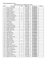 Mã tra cứu điểm học sinh khối 7