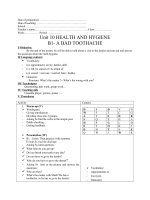 Giao an 7 Unit 10 B1