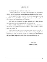 giới thiệu về công ty và cơ sở lý luận, cơ sở thực tế của đề tài nguyên vật liệu