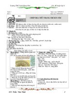 giáo án công nghệ lớp 6