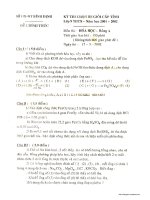 ĐỀ THI HSG HÓA 9 BÌNH ĐỊNH 2001-2002