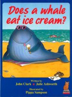 does a whale eat icecream