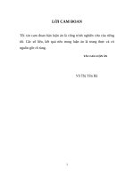 luận án giải pháp tài chính hỗ trợ xuất khẩu gạo của đồng bằng sông cưu long