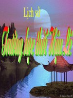 LS L4 BÀI : TRƯỜNG HỌC THỜI HẬU LÊ