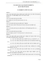 Tài liệu đào tạo online nghiệp vụ quản trị tín dụng nghiệp vụ tiền vay