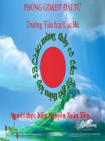 BÀI CÔNG NGHIỆP CHUYÊN ĐỀ