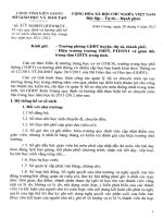 CV459 SGD quy định về hồ sơ sổ sách THCS