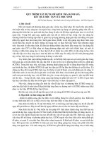 Quy trình xây dựng đề kiểm tra