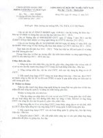 Hướng dẫn UDCNTT năm học 2011-2012