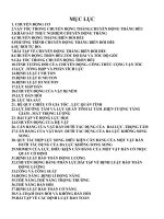 tổng kết tất cả BT 10NC