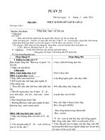 GA lớp 3_tuần 22_theo điều chỉnh nội dung chương trình của BGD