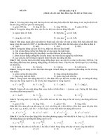 PDF - BỘ ĐỀ TRẮC NGHIỆM LÝ 9