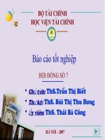 kế toán tổng hợp chi phí sản xuất và tính giá thành sản phẩm xây lắp tại công ty cổ phần tư vấn và khoa học công nghệ xây lắp