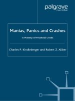 kindleberger & aliber - manias, panics and crashes; a history of financial crises (2005)