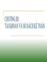 Slide tài khoản sổ kế toán