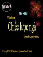 Văn 9- Bai 10 Chiec luoc nga
