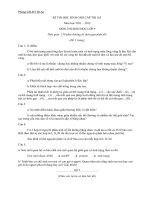 ĐỀ THI HSG CẤP THỊ XÃ