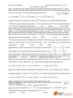 BAI TAP DIEN XOAY CHIEU SO 5 CHO HS ON THI DAI HOC