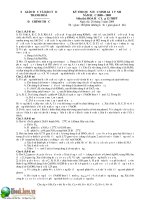 đề thi học sinh giỏi lớp 12 thpt tỉnh thanh hóa năm học 2008-2009