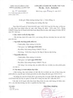 Giấy báo Kiểm kê MCLTT năm 2011