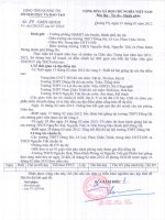 Công văn số: 84 của Sở GD&ĐT Điều chỉnh lịch thi CNTT