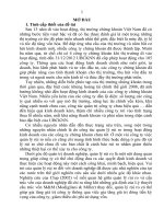 Tăng cường quản lý rủi ro trong hoạt động kinh doanh của các công ty cổ phần chứng khoán ở việt nam (tt)