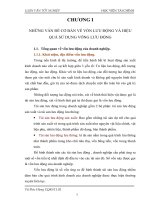 một số giải pháp tài chính nhằm nâng cao hiệu quả sử dụng vốn lưu động tại công ty cổ phần đá mài hải dương