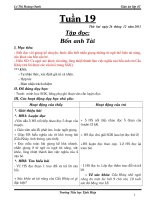 lớp 4 tuần 19-25 lồng ghép đầy đủ