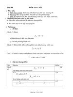 Đại số 10cơ bản tiết 44-kiẻm tra