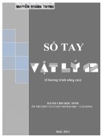 Sổ tay Vật lý 12 (NC)